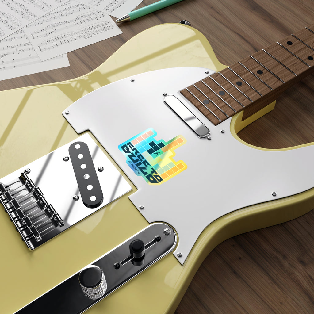 "Free to Build" Holographic Sticker