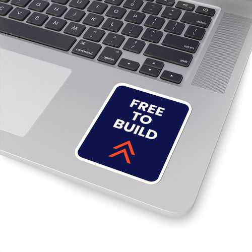 "Free to Build" Sticker