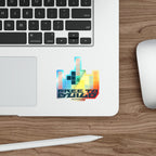 "Free to Build" Holographic Sticker