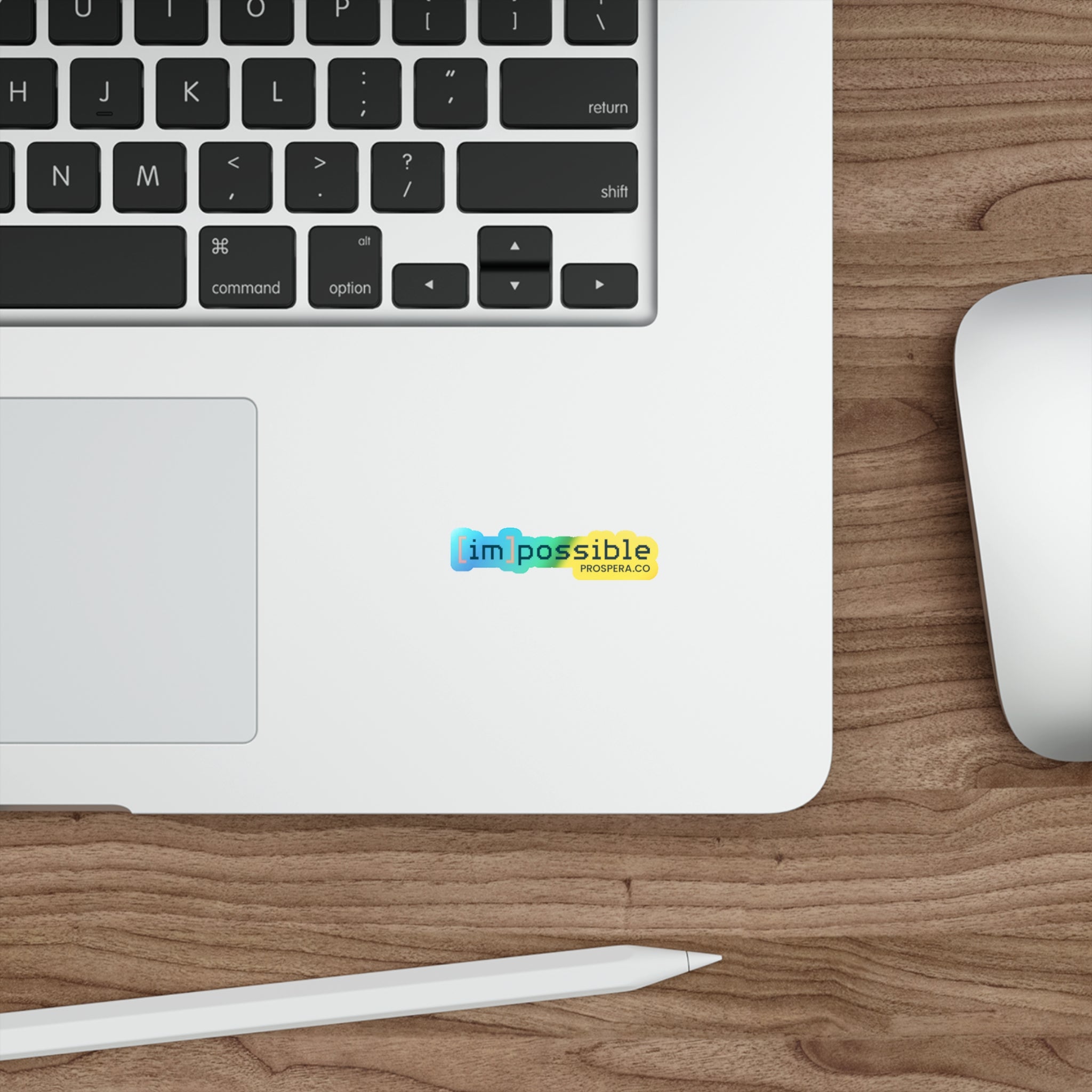 "[I'm]possible" Holographic Sticker