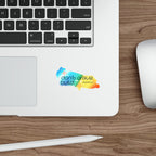 "Don't Argue, Build." Holographic Sticker